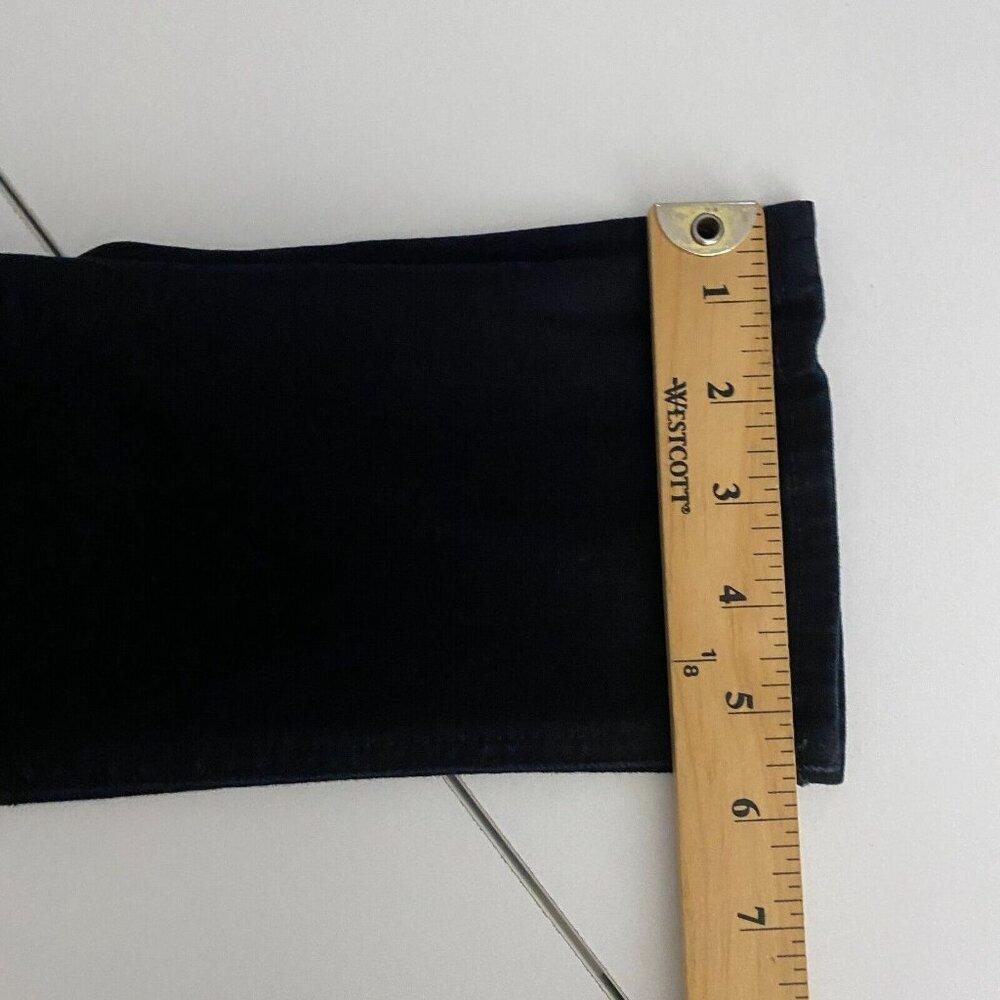Rag & Bone High Rise Skinny Jeans in Black Coal Size 31 - Picture 11 of 12